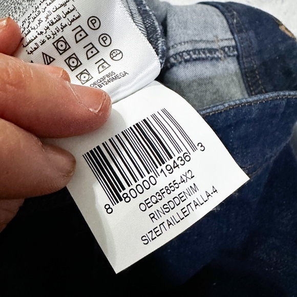 BCBGeneration Denim Midi Button Front Midi Skirt - Picture 6 of 9